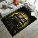 Spy x Family Yor And Anya Ride Jeep Funny Anime Moonlight Rug Carpet Rug Home Room Decor Nearkii