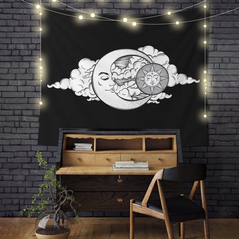 Sun And Moon Tapestry Room Decor Nearkii