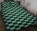 Tanjiro Kamado Classic Green Pattern Demon Slayer Kimetsu No Yaiba Quilt Bed Sets Nearkii