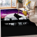 The Mandalorian And Baby Yoda Moon Night Rug Carpet Rug Home Room Decor Nearkii