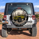 The Jeep Life Chose Me Yellow Jeep Car Spare Tire Cover