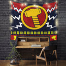Thor Mjolnir Hammer Christmas Tapestry Room Decor Nearkii