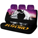 Totoro Ghibli Moon Night Car Back Seat Covers Decor Protectors Nearkii