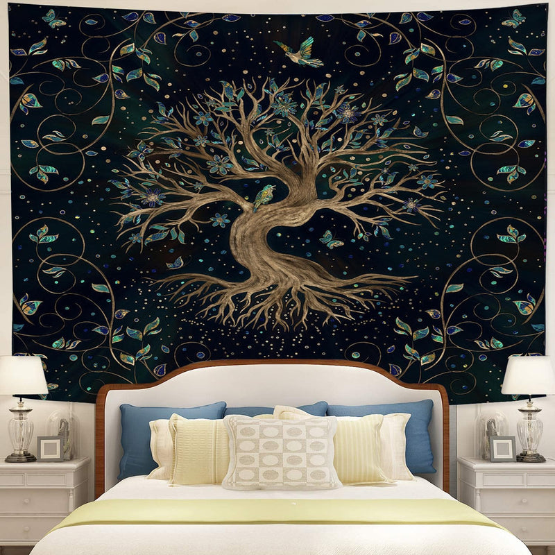 Tree Of Life Art Tapestry Room Decor Nearkii