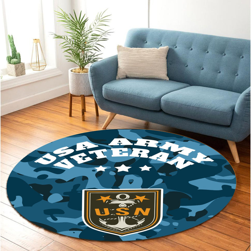 Usa Army Camo Round Carpet Rug Bedroom Livingroom Home Decor