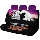 Winnie The Pooh Moon Night Car Back Seat Covers Decor Protectors Nearkii