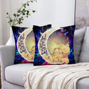 Winnie The Pooh Love You To The Moon Galaxy Pillowcase Room Decor Nearkii