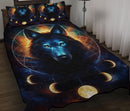 Wolf Galaxy Quilt Bed Sets Nearkii