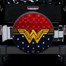 Wonder Woman Christmas Style Car Spare Tire Covers Gift For Campers Nearkii