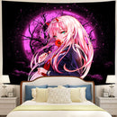 Zero Two Moonlight Tapestry Room Decor Nearkii