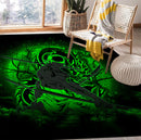 Zoro One Piece Moonlight Rug Carpet Rug Home Room Decor Nearkii